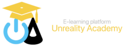 logo unreality academy e-learning platform